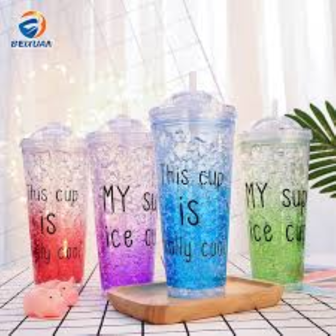 STORESOME FANCY PLASTIC CUP 450ML #A02